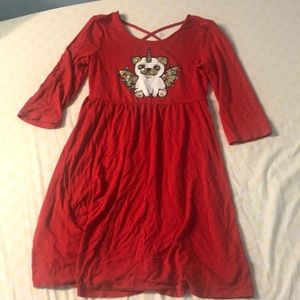 Pugicorn Holiday Dress